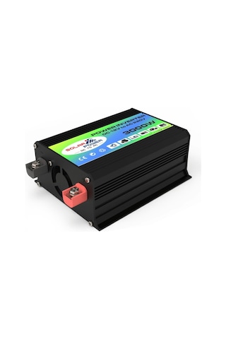 Sones Tang I Nesil 12v - 110v 3000w Çift Usb'li Akıllı Araç Güç Çeviricisi Siyah