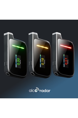 Alcoradar Pro Dijital Alkolmetre Fuel Cell Sensör Teknolojisi 1 Adet