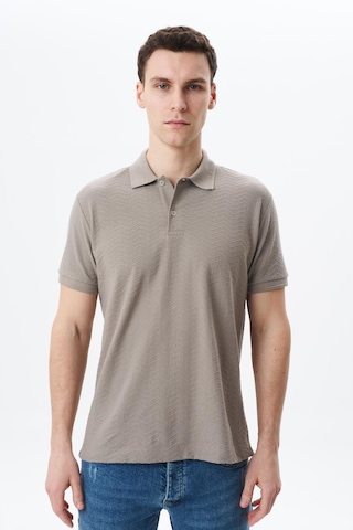 Arma Erkek Basic Regular Fit Jakarlı Süprem Polo Yaka Tişört Y29374356402 Gri-bej G8 Gri