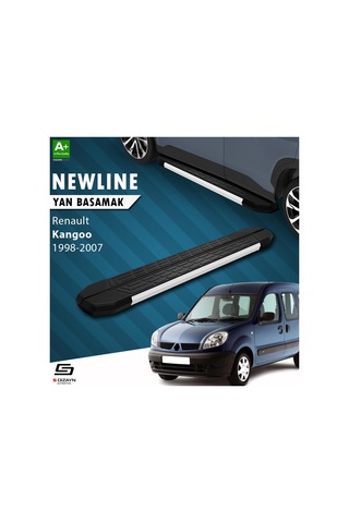 S-dizayn Renault Kangoo Newline Aluminyum Yan Basamak 183 Cm 1998-2007 A+ Kalite