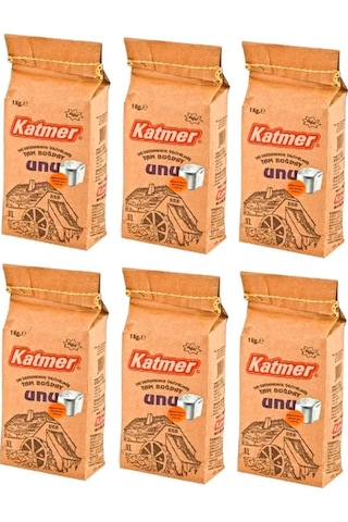 Katmer Tam Buğday Unu 6 x 1 KG
