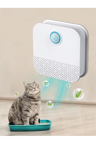 Techtic Akıllı Koku Giderici Kedi Tuvaleti Sterilizasyon Hava Temizleyici