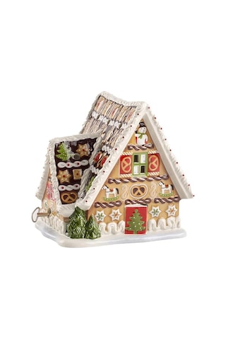 Villeroy Ve Boch Christmas Toys Müzik Kutusu "zencefilli Çörek Evi", Porselen, Beyaz/bej Diğer