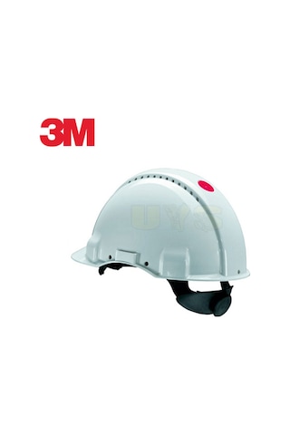 3M G3000 Vidalı Baret Beyaz 3M G3000 Vidalı Baret Beyaz