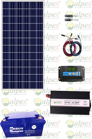 Alpex Solar Paket Sp 165