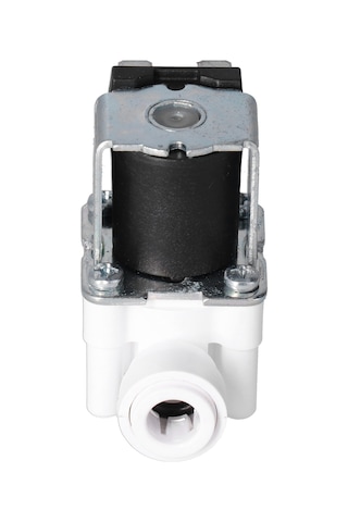 Aubyhe 3/8 İnç Hızlı Bağlantılı Plastik Elektrikli Solenoid Valfi, Dc12v, Normal Kapalı, Su Akışı Kontrolü, 0.02-0.8 Mpa
