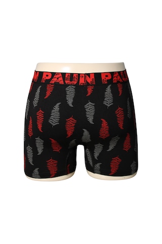 Kennpaul 3'lü Boxer 3xl 6xl Büyük Beden Desenli, Yumuşak Pamuk Siyah - Mavi