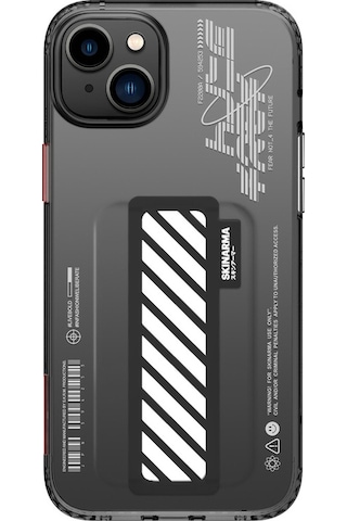 Apple Uyumlu iPhone 14 Kılıf Skinarma Şeffaf Desenli Kaze Kapak