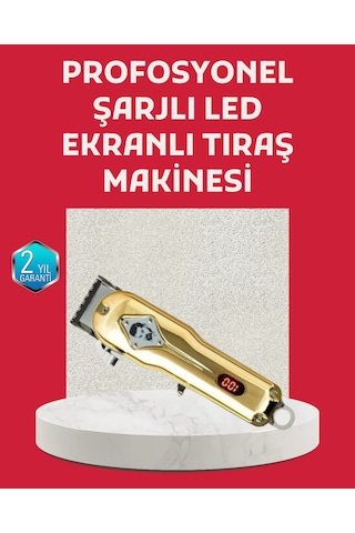 1800 Mah Bataryalı Uzun Kullanım Süreli Şarjlı Tıraş Makinesi 1 - 2 Saat