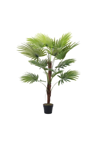 Yapay Ağaç Palmiye Ağacı 155cm Fanpalm Ağacı 12 Yaprak