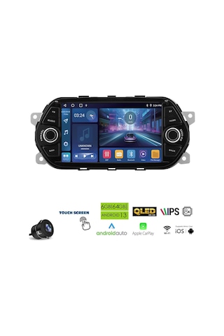 Newfron Nf-zft2 Tablet Multimedya Android 7 İnç Fiat Egea 6+64gb 8 Çekirdek Android 13 7"
