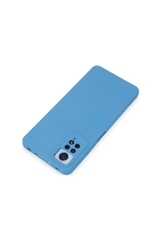 Gld-spt- Newface Xiaomi Redmi Note 12 Pro 4g Kılıf Nano İçi Kadife Silikon - Mavi