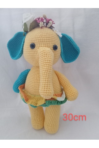 Amigurumi Çiçek Fil