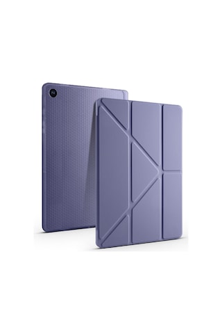 Samsung Galaxy Tab Uyumlu A9 Plus Sm-x210/x215 11 İnç Kılıf Kalem Bölmeli Silikon Smart Cover Tablet Kılıfı