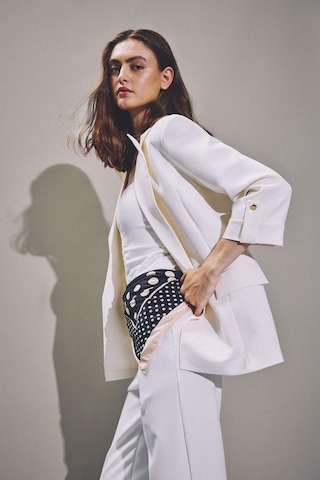 Defacto Oversıze Basic Blazer Beyaz Ceket C3215ax26auwt34 Beyaz-wt34