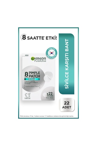 Pimple Patch 22'li Sivilce Bandı / Hidrokolloid Bant / Akne Karşıtı 22li Bant 8690595211459-10607