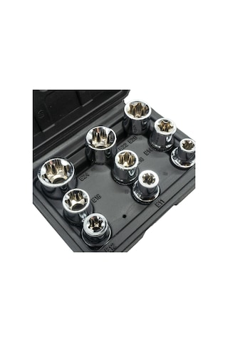 5547 1/2" Torx Lokma Anahtar Seti 9 Parça