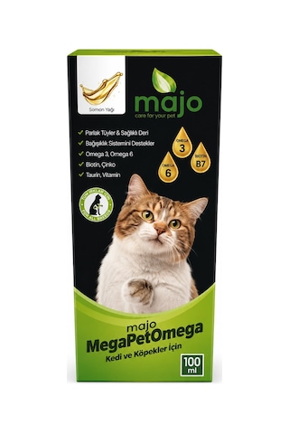 Majo Kedi Balık Somon Yağı 100 Ml