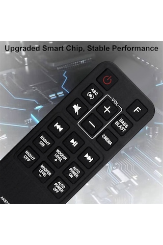 Crackedice Akb74815371 Lg Sound Bar Sj3 Sj4 Spj4b-w İçin Uzaktan Kumandayı Değiştirin