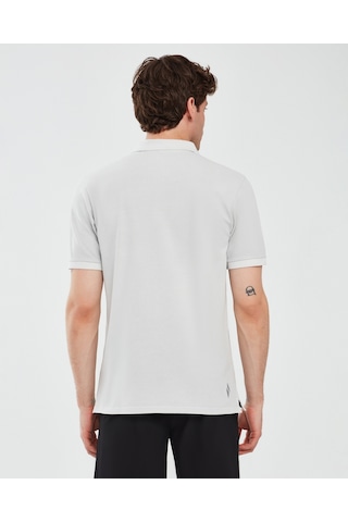 Skechers Organic Coll. M Short Sleeve Polo Shirt Erkek Gri Polo Yaka Tshirt S241165-035