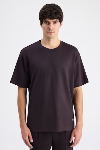 Twn Relaxed Fit Kahverengi Düz T-shirt 6ec146171622m Çok Renkli
