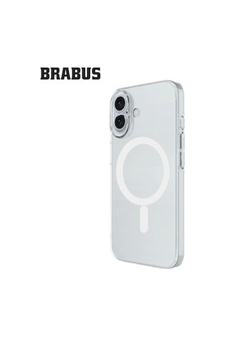 Apple Uyumlu iPhone 16 Royal Cover Magsafe Özellikli İnce Sert Silikon Kılıf Şeffaf