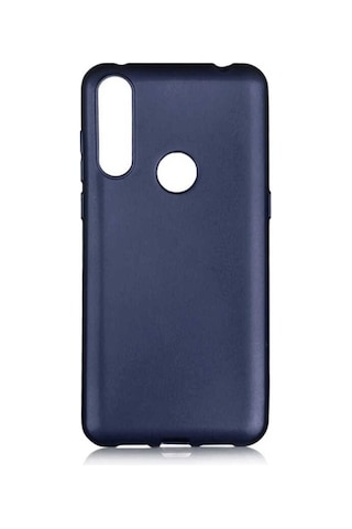 Alcatel 1s 2020 Kılıf Zore Premier Silikon Kapak Lacivert