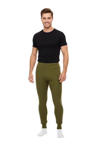 Baglan Erkek Triko Örme Tayt Bgl-st02639 Haki