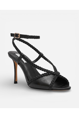 Steve Madden Reynolds Black Kadın Siyah Sandalet Reynolds