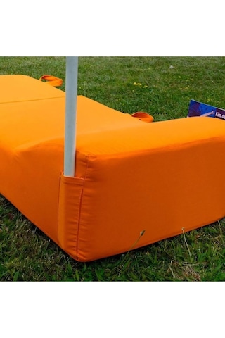 Sunbed Ultimate Comfort Katlanır Şezlong Minder Turuncu