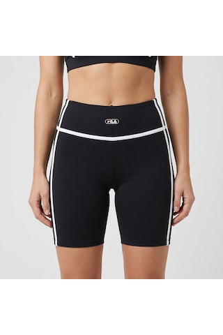 Siyah Fila Kadın Günlük Tayt Confini Tape Shorts Faw1309.80010