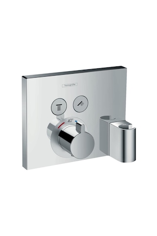 Hansgrohe Showerselect Ankastre Termostat 2 Çıkışlı Banyo Bataryası Krom