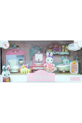 Bay Dreamy Mini Tavşan Büyük Banyo Oyun Seti Bay Dreamy
