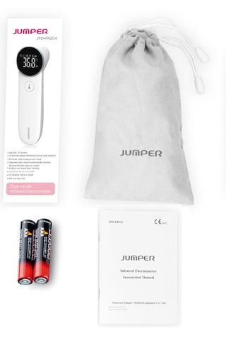 Jumper Temassız Ateş Ölçer Kızıl Ötesi Ve Alından Termometre Jpd-fr204