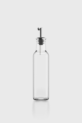 Renga Voca 250 Ml Metal Kapaklı Tıpalı Cam Yağlık 151006 Gümüş