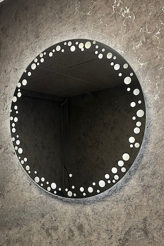 Arif Gün Işığı Ledli 55 x 55 Yuvarlak Model:55-G Dekoratif Ayna Günışığı