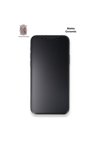 Apple iPhone Uyumlu 8 Plus Pubg Ekran Koruyucu Parmak Izi Bırakmayan Mat Film Seramik Nano