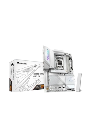 Gigabyte X870e Aorus Pro Ice Soket Am5 Ddr5 8200 Oc Atx Gaming Aaaa11gıg0015