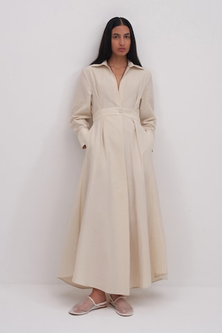 Miha Maxi Elbise Ekru