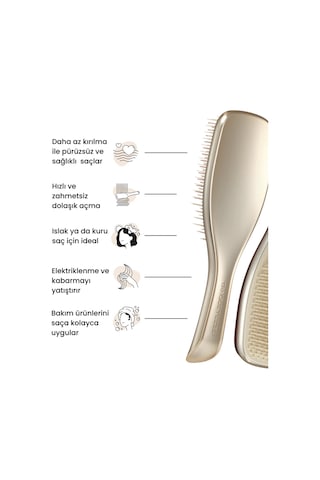 Tangle Teezer Ultimate Detangler Chrome Champagne Gold