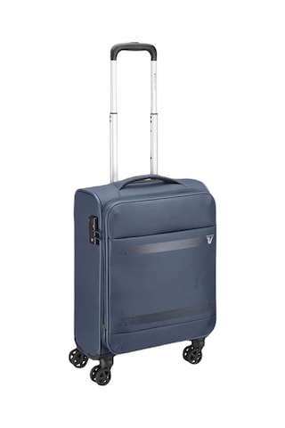 Roncato Roncato Trolley Cabin Jazz Küçük Boy Tekerlekli Valiz Genişletilebilir Lacivert Blu Notte Lacivert