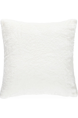 Koza Home Piuma Krem Düz Peluş Yastık 50x50 5044