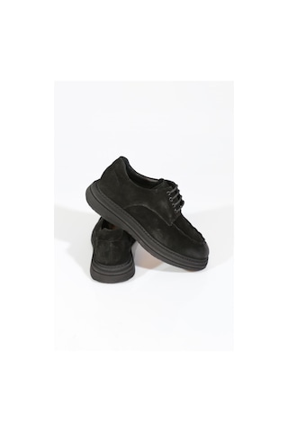 Dgn 969 Erkek Loafer Ayakkabi Siyah Süet