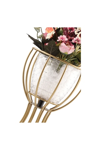Anafor Saksılık Eskitme 25 Cm Şeffaf Saksı