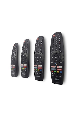 Altus Ses Komutlu Bluetooth Android Tv Kumandası - Netflix / Youtube Tuşlu