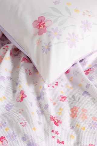 Cotton Box Estiva Tek Kişilik Pike Takımı Winsome Lila Wınsomelıla/tekkısılık Renkli