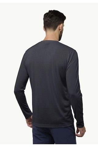Jack Wolfskin Vonnan Ls T M Erkek Tişört A60291 635 Çok Renkli