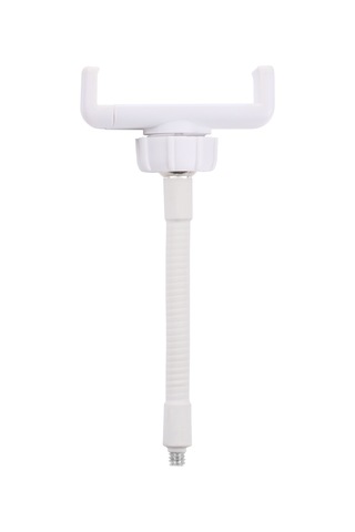 Puluz Sıkıştırma Tabanlı Esnek Klips Montaj Tutucusu Beyaz