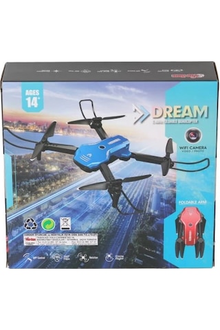 Mey İthalat H866hw - 2.4g Wifi Kameralı Şarjlı Full Fonksiyon Drone