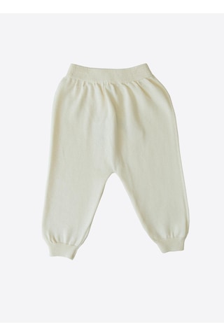 Kitikate Organik Bono Triko Pantolon Natural Krem